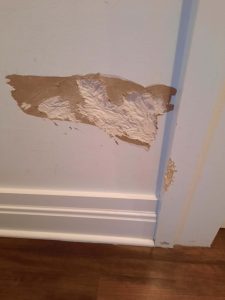 wall and trim repairs